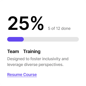 Progress Card